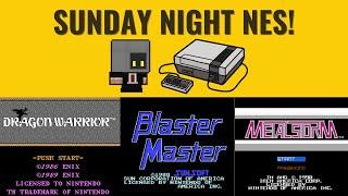 Dragon Quest, Blaster Master, Metal Storm - Sunday Night NES