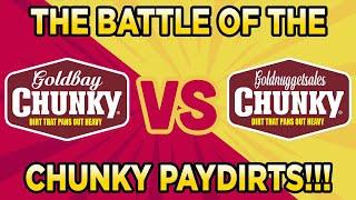 Gold Paydirt Battle - Goldbay vs GoldNuggetSales Chunky Bags