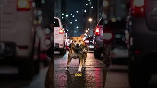 Dog Runs Into Traffic—But What He Was Chasing Will