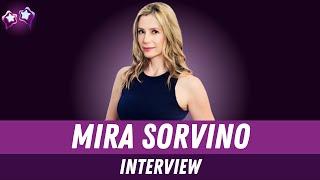 Mira Sorvino Interview on Intruders BBC TV Show