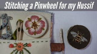 A Place for Pins.  How to Make a Pinwheel for Your Hussif