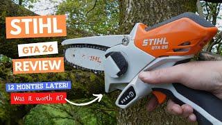 The BEST Mini Chainsaw? Stihl GTA 26 Mini Chainsaw Review After 1 Year