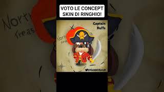 VOTO LE CONCEPT SKIN DI RINGHIO! pt.2 #brawlstars #community #ringhio