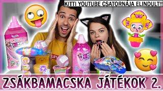 $ ZSÁKBAMACSKA GYEREKJÁTÉKOK KITTIVEL 2  *kitti csatornája elindult!!*   $