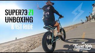 Super73 Z1, our favorite E-Bike, Unboxing and 1st Ride this week in California.