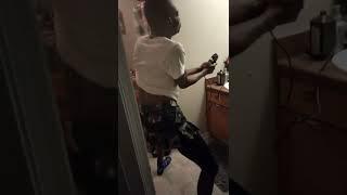 Round 3  Mom catches Son  Hot Twerking in the mirror.