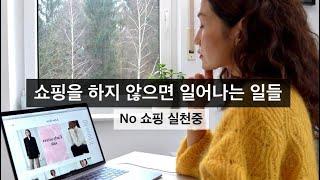 No 쇼핑 도전 중! | 쇼핑을 안하면 일어나는 일들 | 물욕없애는 법 | 미니멀라이프 | 슬로우패션