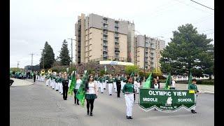 Olympic View Middle School Band - Jr. Lilac Parade 2022 in Spokane