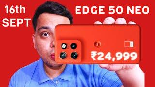 Moto Edge 50 Neo - Official India Launch Date | Moto Edge 50 Neo Price in India & Features 