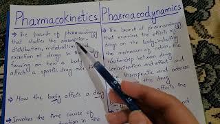 Pharmacokinetics vs Pharmacodynamics