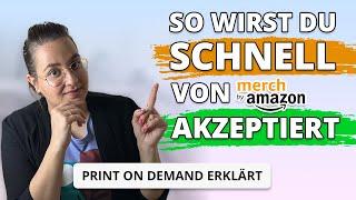 Wie man bei Merch von Amazon ein Konto erstellt | Print on Demand erklärt 2024