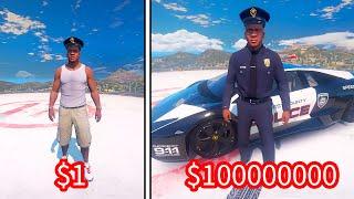 【Kim阿金】$1警察變成$100000000警察!?《GTA 5 Mods》