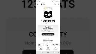 HOW TO CLAIM $CATS AIRDROP FOR ALL TELEGRAM USERS