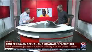 LGBTQ Bill: The anus is not designed to be penetrated - Sam George #JoyNews #Newsfile