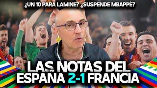 LAMINE YAMAL, RODRI, MBAPPÉ, FABIÁN, NICO WILLIAMS, DESCHAMPS.. NOTAS ESPAÑA vs FRANCIA. EUROCOPA