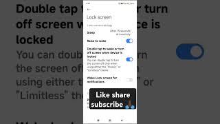 how to enable raise to wake