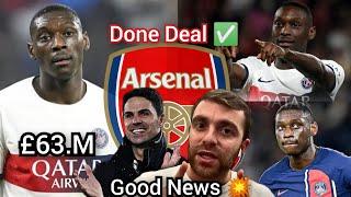 Arsenal Transfer News  Unexpected Deal & Both the Signed ️ Success & 5yrs Contract...