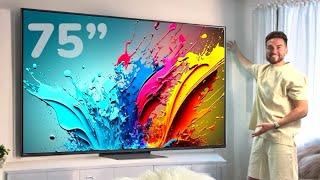 Best AFFORDABLE 4K TV 2024? - [ 75 inch LG QNED 87 ]