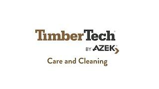 TimberTech Deck Care & Cleaning Live Action Video