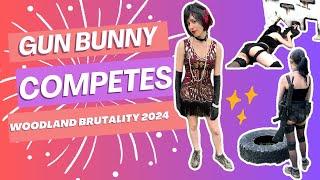 Gun Bunny Does Brutality in Flapper Dress- Woodland Brutality 2024