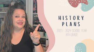 HISTORY & SCIENCE PLANS FOR MY 8TH GRADER | 2023 - 2024 Homeschool Year