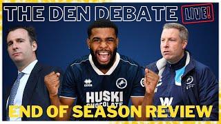 THE DEN DEBATE LIVE- END OF SEASON REVIEW #millwall #millwallfc #livestream #podcast