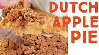 Easy Homemade Dutch Apple Pie | Dutch Apple Pie Recipe