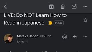 WHAT HAPPENED TO MATT VS JAPAN?