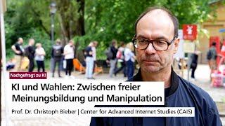 Generative KI: Fluch oder Segen für die politische Meinungsbildung? | Nachgefragt zu KI