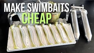 Cheapest Way to Make Swimbaits - Do-It Molds Slick Shiner Mold