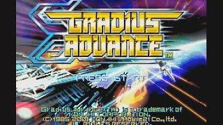 neXGam plays Gradius Advance (Gameboy Advance)