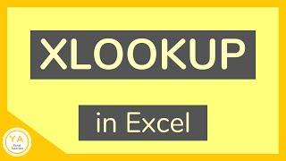 XLOOKUP in Excel - Tutorial