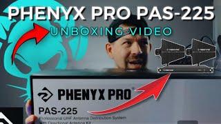 Phenyx Pro PAS-225X Wireless Microphone Distribution System Unboxing #phenyxprogear #wirelessaudio