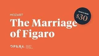 Pacific Opera - The Marriage of Figaro - April 3 to 9, 2024