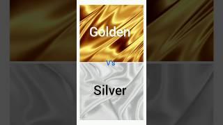 Golden V's silver #bollywood #music #song #1million #trending #choose #silver #golden #viral #shorts