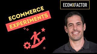 Ecommerce experiments: Why, How and what to avoid | Oliver Palmer & Yaron Been | The EcomXFactor...