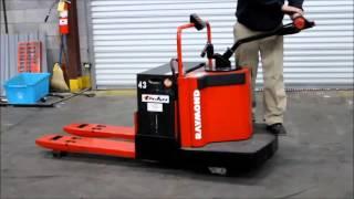 RAYMOND RIDE ON ELECTRIC PALLET JACK,