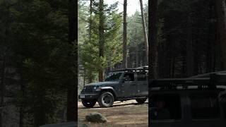 지프 글래디에이터와 숲속에서 우중캠핑️ 고파미르 에어텐트 g450 Jeep Camping 