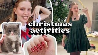 Christmas Activities  High Tea, Gel Nails, Shopping