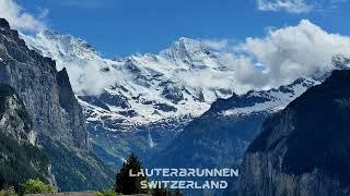 Discover Lauterbrunnen & Staubach Falls: Switzerland’s Alpine Paradise! ️ [Watch in 4K]