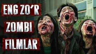 TOP 5 ENG ZO'R ZOMBI FILMLAR  / Uzbek tilida tarjima kinolar / Узбек тилида таржима кинолар