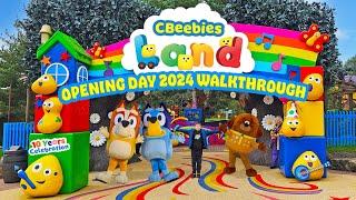 CBeebies Land 2024 Opening Day Virtual Tour at Alton Towers (March 2024) [4K]