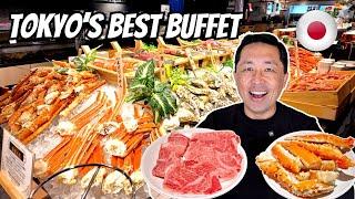 Incredible ALL YOU CAN EAT Seafood Buffet in Tokyo  Ginza Happo Best Buffet in Japan
