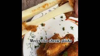 Mozzarella cheese sticks | #Shorts #Homerecipes #whatafoodiegirl