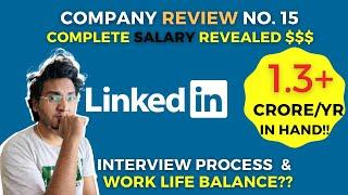 LinkedIn India Engineer Salary Revealed  SDE 1 SDE 2 SDE3 SDE 4 - salary break up  Company Review