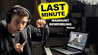 Last-Minute Bewerbung für Manhunt 2025 – Warum ich ins Crew - Team gehöre! #manhuntwildcard