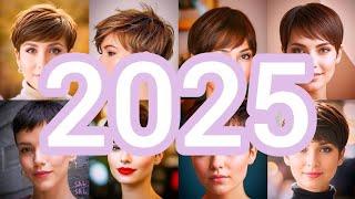 2025 Most Beautiful Pixie & Short Haircuts and Hairstyles to Look Forward To |Cute Pixie Haircuts️