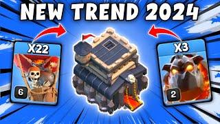 TH9 Lavaloon Attack Strategy | Best Lavaloon Attack Th9 (Clash of Clans)