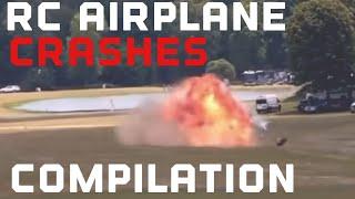 RC PLANES CRASHES! CRASH AND BURN!