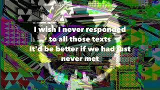 NEVER MET - CMTEN FT. GLITCH GUM - LYRICS & EFFECTS ️ (FLASH WARNING)